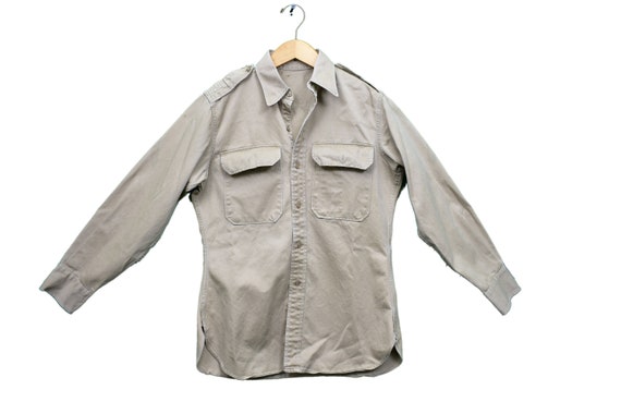 Vintage U S Army Field Shirt circa the 50/'s
