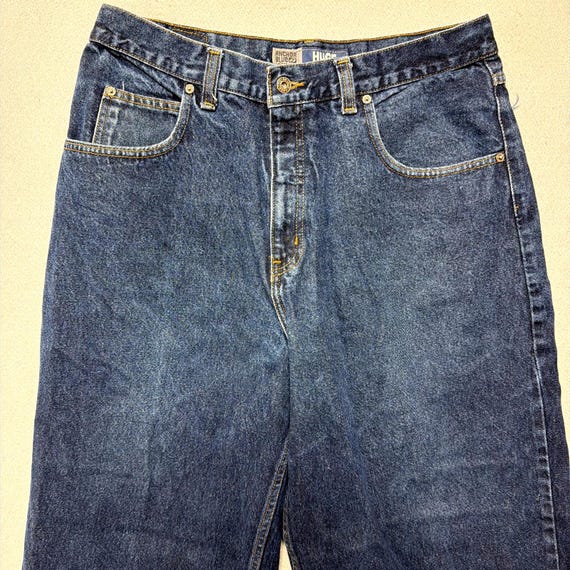 Vintage Anchor Blue Huge Baggy Y2K Jeans Size 36 - Gem