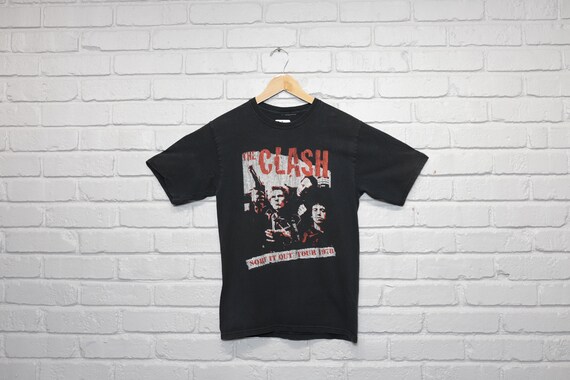 絶対一番安い Tシャツ 00s ザ・クラッシュ クラッシュ デカプリント T