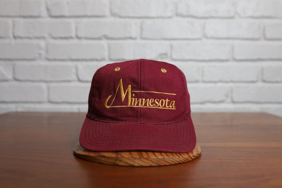 90s university of minnesota the game snapback hat - image 1