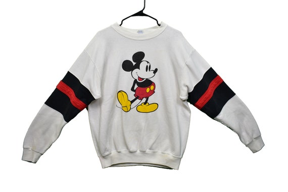 80s mickey mouse crewneck sweatshirt size xl