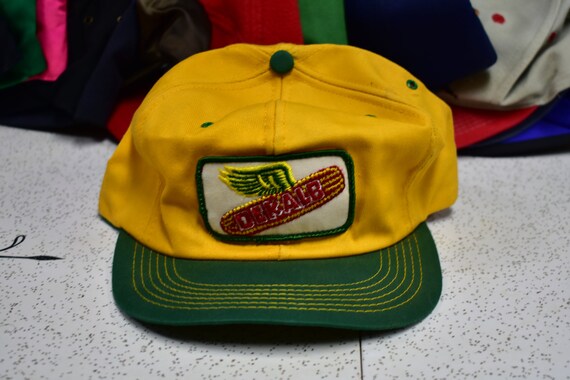 80s dekalb k products snapback hat