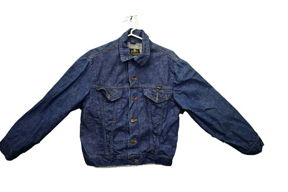 70s blue bell maverick denim jacket size 40