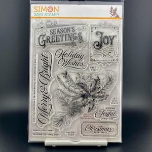 Simon Says Clear Stamps GAME TILE LETTERS sss101518 – Simon Says Stamp