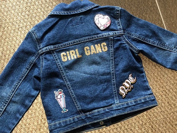 little girl denim jacket
