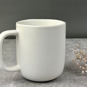 White Ceramic Mug 14oz