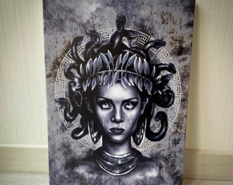 Medusa Gorgon - Canvas Art Print