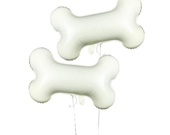 Good Dog - Bone Shaped Foil Balloons, 2 ct | Balloons for Puppy Party