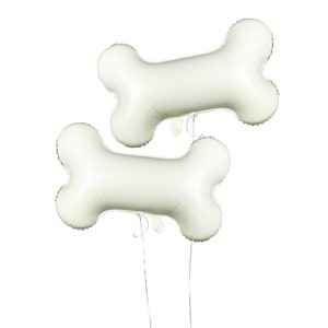 Good Dog - Bone Shaped Foil Balloons, 2 ct | Balloons for Puppy Party