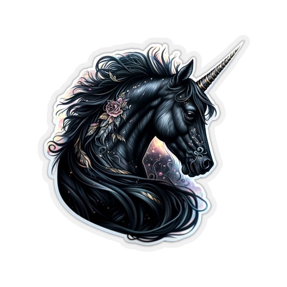 The Unicorn - Black Dog Decals