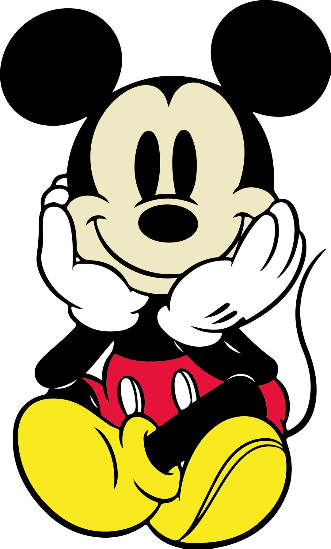 Mouse Vector Clipart EPS High Resolution Quality Line Art Image File