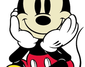 Mouse Line Art Vector Clipart, Printable Image (PNG & SVG)