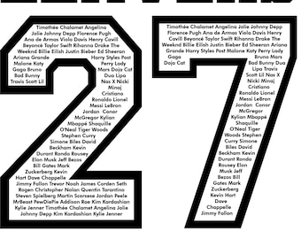 Custom Leavers 2026 Names Vector Image File (PNG, SVG)