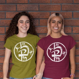Unisex Krav Maga T Shirt | Distressed Israeli Martial Arts Logo | Gift for Fighters & Instructors