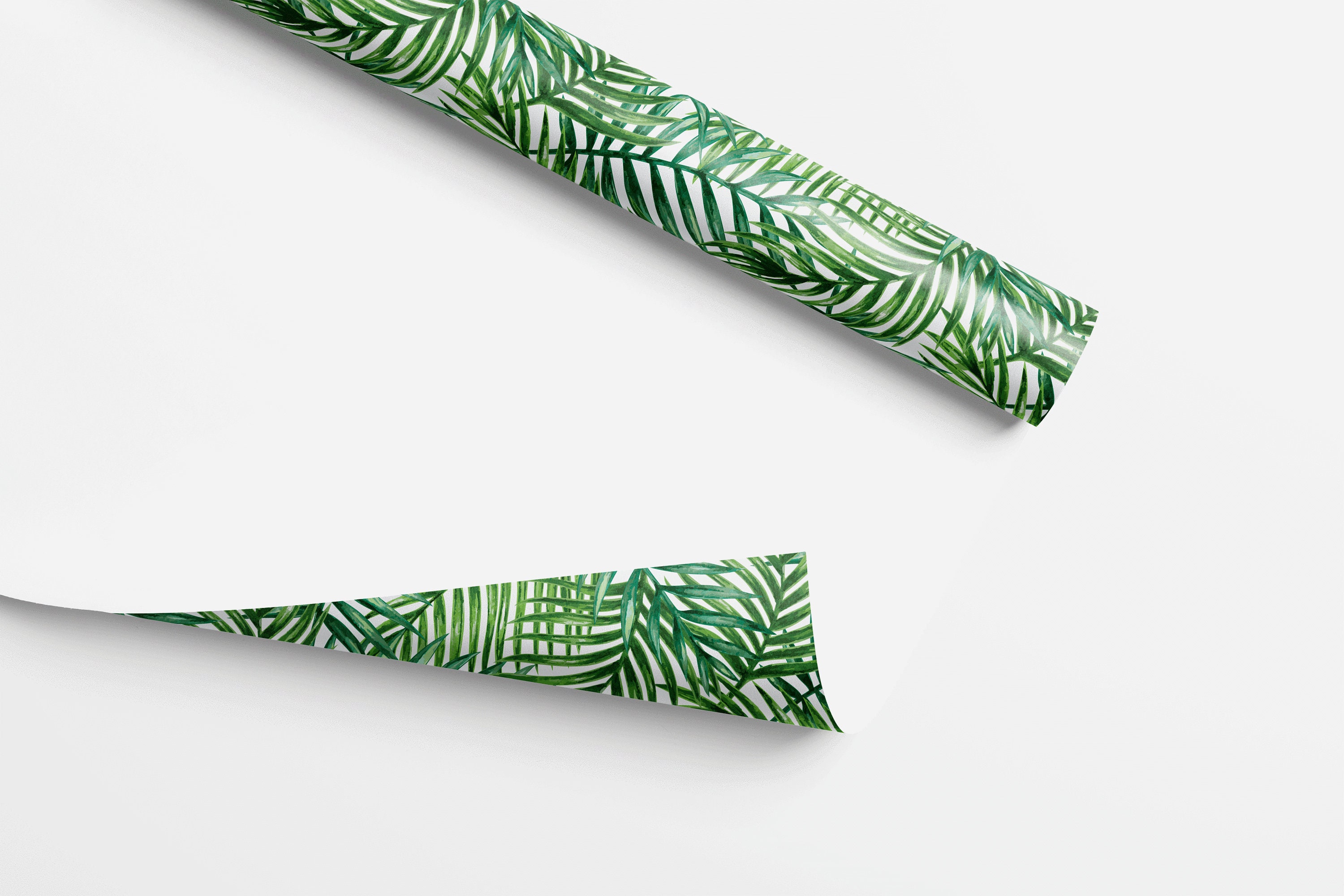 Palm Leaf Wrapping Paper Sheet Palm Leaf Gift Wrap Palm Leaf Etsy UK