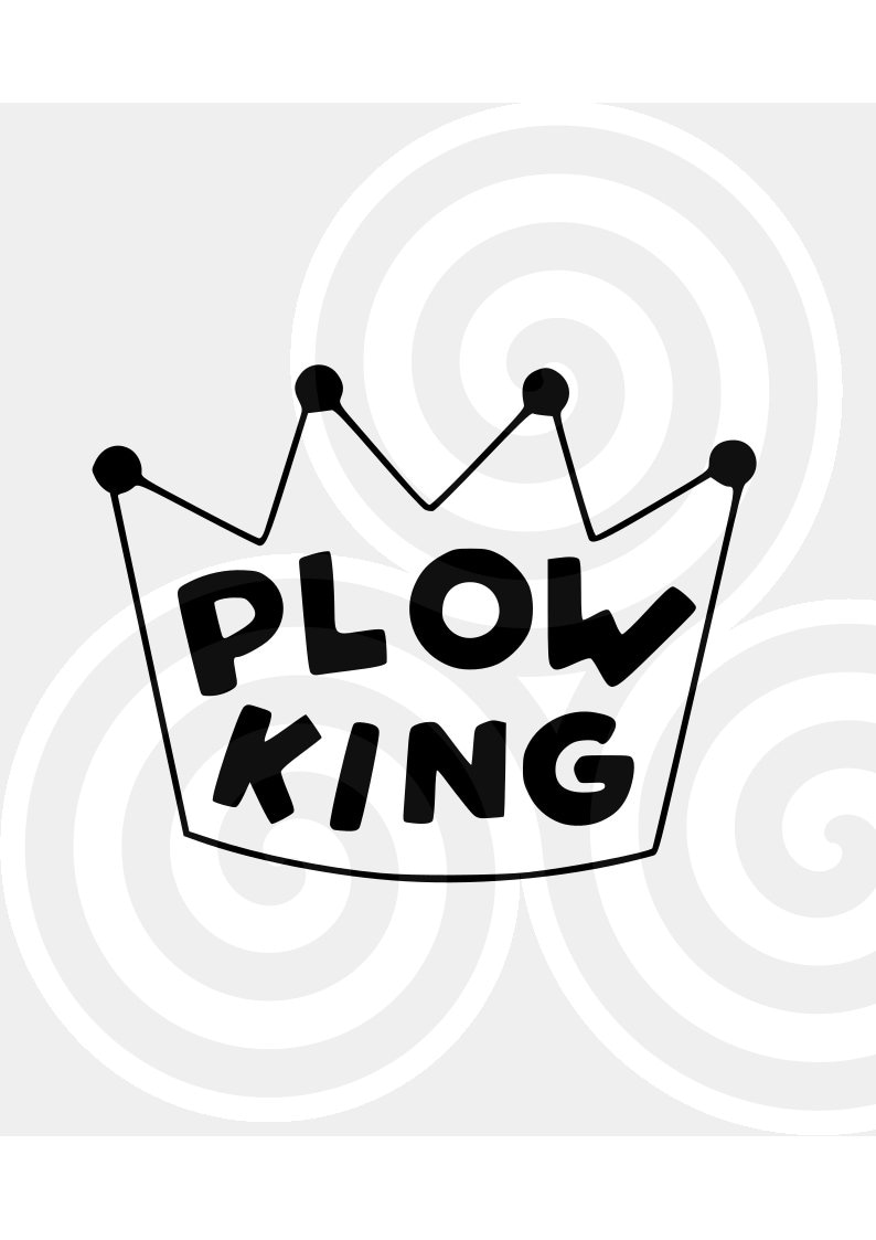Plow King The simpsons inspired Scalable Vector PDF SVG Etsy