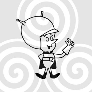 Great Gazoo, The Flintstones, Sizable, Vector, PDF, SVG, PNG, Silhouette, Vinyl cutter, Cricut, Cut ready, T-shirt, etc. download