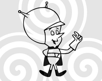 Great Gazoo, The Flintstones, Sizeable, Vector, PDF, SVG, PNG, Silhouette, Vinyl cutter, Cricut, Cut ready, T-shirt, etc. download