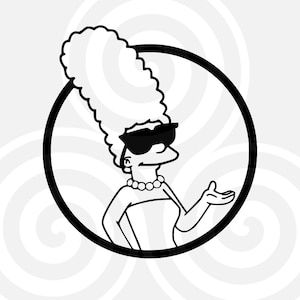 Margen, Gafas de sol, Tamaño considerable, Vector, PDF, SVG, PNG, Silueta, Cortador de vinilo, Cricut, Listo para cortar, Camiseta, Póster, etc. descargar