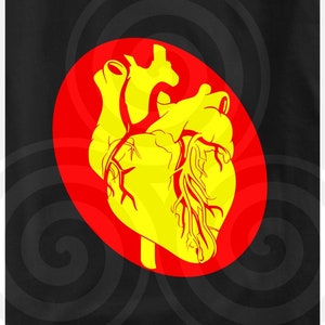 Heart, blood vessel, human anatomy, Sizable, Vector, PDF, SVG, PNG, eps, jpg, dxf, Vinyl cutter, Cricut, T-shirt, Poster, download