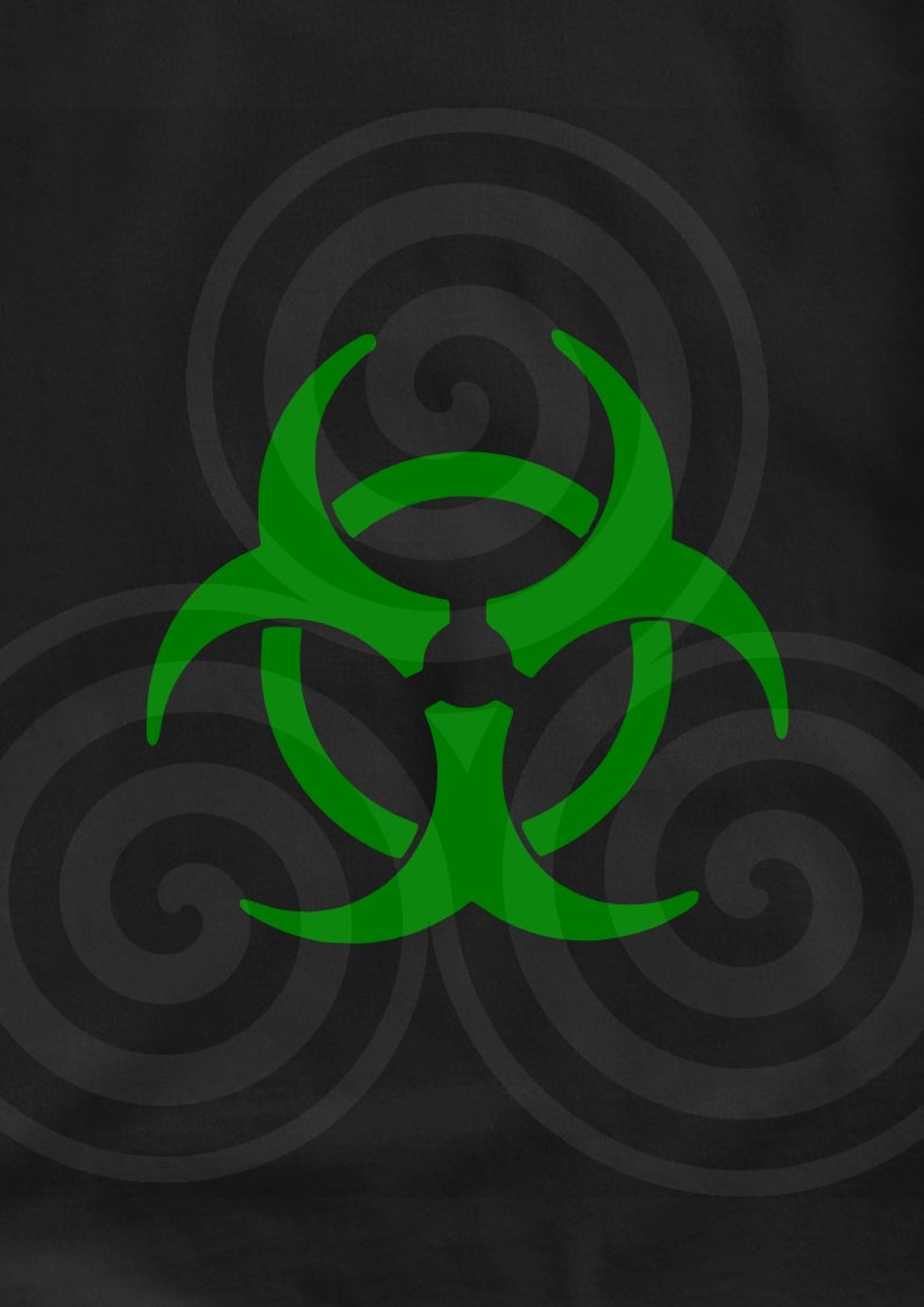 Biohazard Symbol Healtcare Hospital Sizable Vector PDF | Etsy