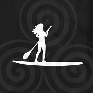 Paddelbräda, Kajak, Logotyp, Storleksanpassad, Vektor, PDF, SVG, PNG, Silhuett, Vinylskärare, Cricut, T-shirt, Poster, Klippklar, etc. nedladdning bild 5