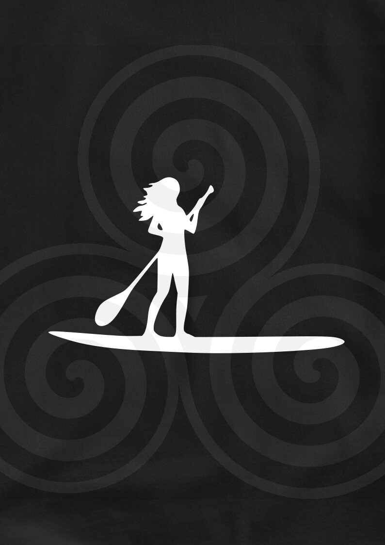Paddelbräda, Kajak, Logotyp, Storleksanpassad, Vektor, PDF, SVG, PNG, Silhuett, Vinylskärare, Cricut, T-shirt, Poster, Klippklar, etc. nedladdning bild 5