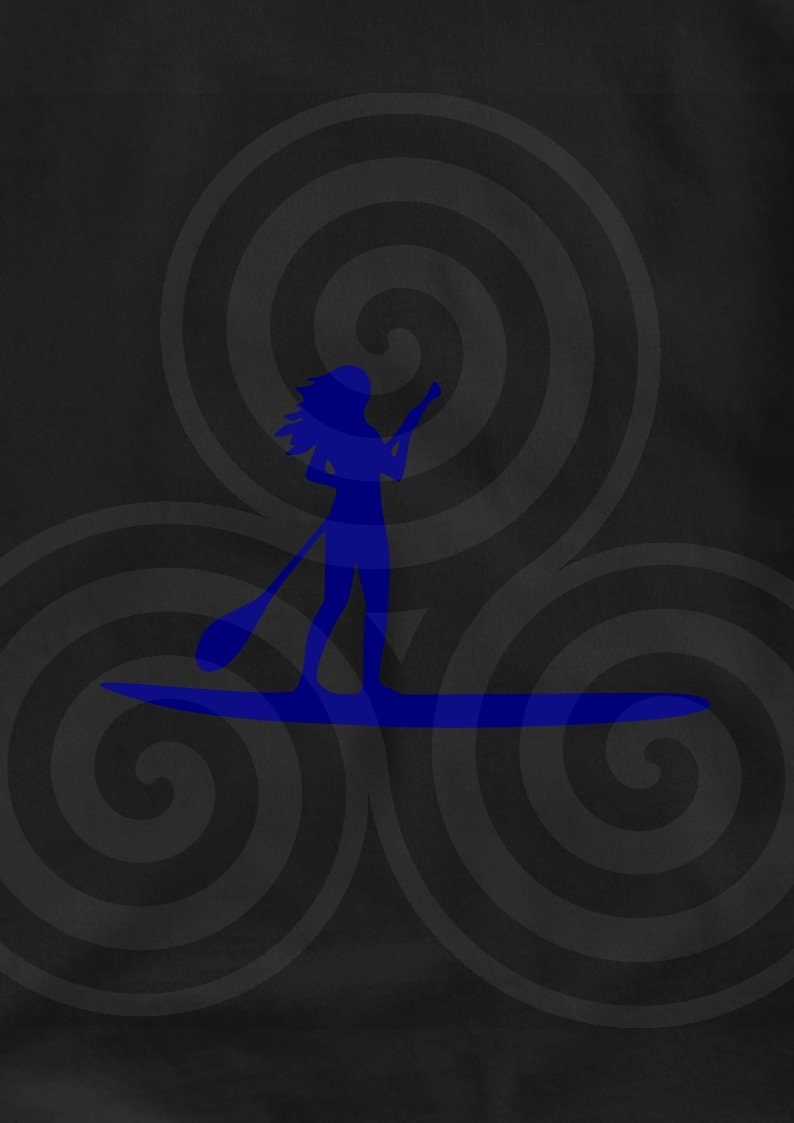 Paddelbräda, Kajak, Logotyp, Storleksanpassad, Vektor, PDF, SVG, PNG, Silhuett, Vinylskärare, Cricut, T-shirt, Poster, Klippklar, etc. nedladdning bild 3