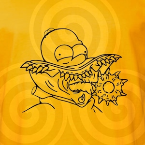 Homer, Halloween, Sizable, Vector, PDF, SVG, PNG, Silhouette, Vinyl cutter, Cricut, Cut ready, T-shirt, Poster, etc. download