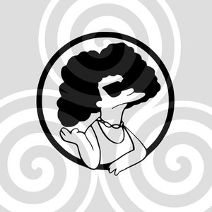 Selma Bouvier, Sunglasses, Sizable, Vector, PDF, SVG, PNG, Silhouette, Vinyl cutter, Cricut, Cut ready, T-shirt, Poster, etc. download
