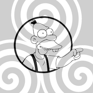 Lenny Treehouse of horror, Sizable, Vector, PDF, SVG, PNG, Silhouette, Vinyl cutter, Cricut, Cut ready, T-shirt, Poster, etc. download