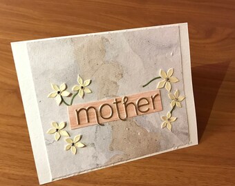 Handmade Mother's Day Card - Custom Card