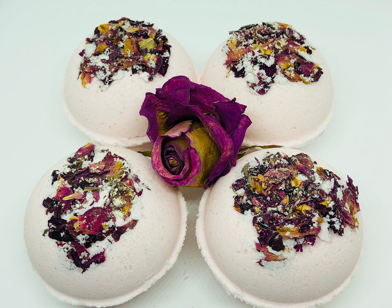 Red Rose Bath Bomb Gift Set, Bath Bombs Gifts, Gifts for Her, Holiday ...