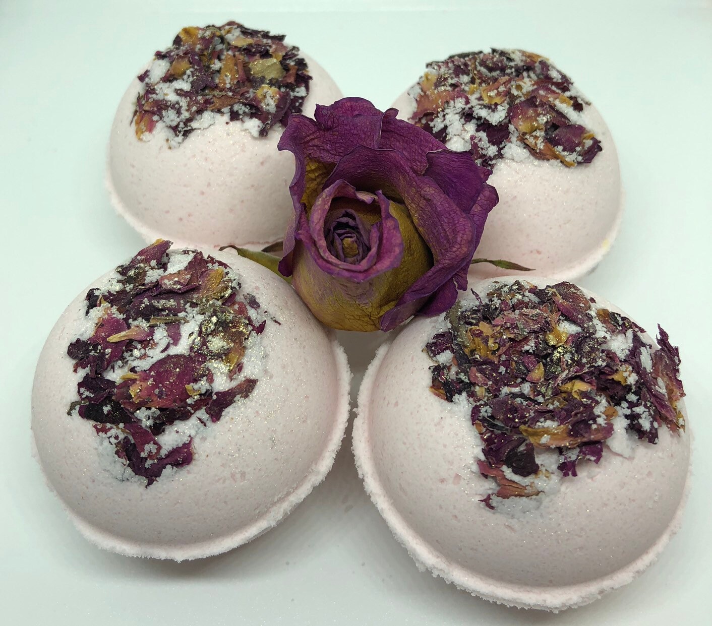 Red Rose Bath Bomb Gift Set, Bath Bombs Gifts, Gifts for Her, Holiday ...