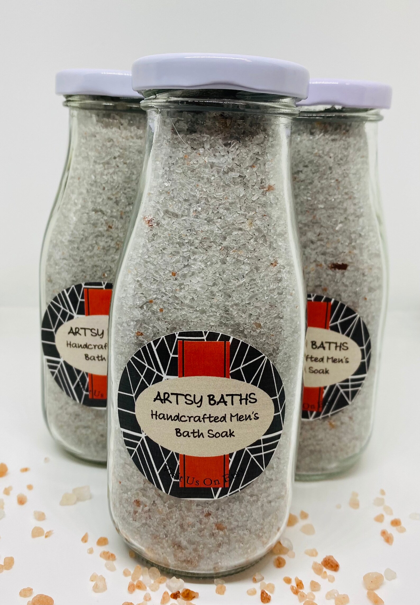 Men's bath soak Men's Bath Salts Men's Bath Spa Etsy