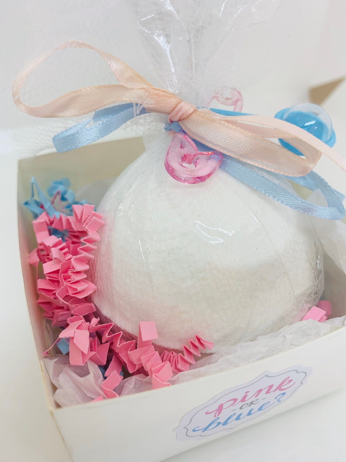 Gender Reveal Bath Bombs Is it a Boy Or is it a Girl Baby Etsy
