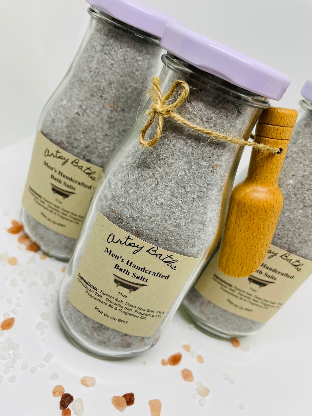 Men's Bath Soak, Men's Bath Salts, Men's Bath Spa, Fathers Day Gift