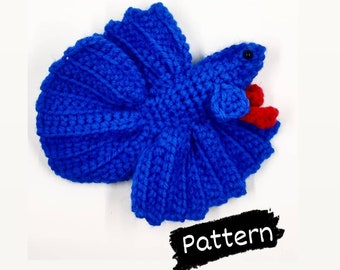 Small Betta Crochet Pattern