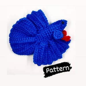 Small Betta Crochet Pattern image 1