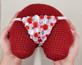 Valentine Crochet Booty