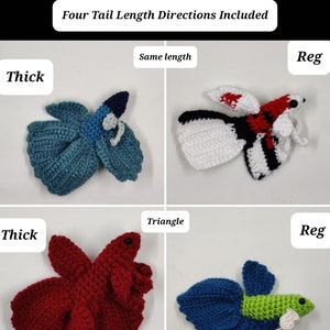 Small Betta Crochet Pattern image 3