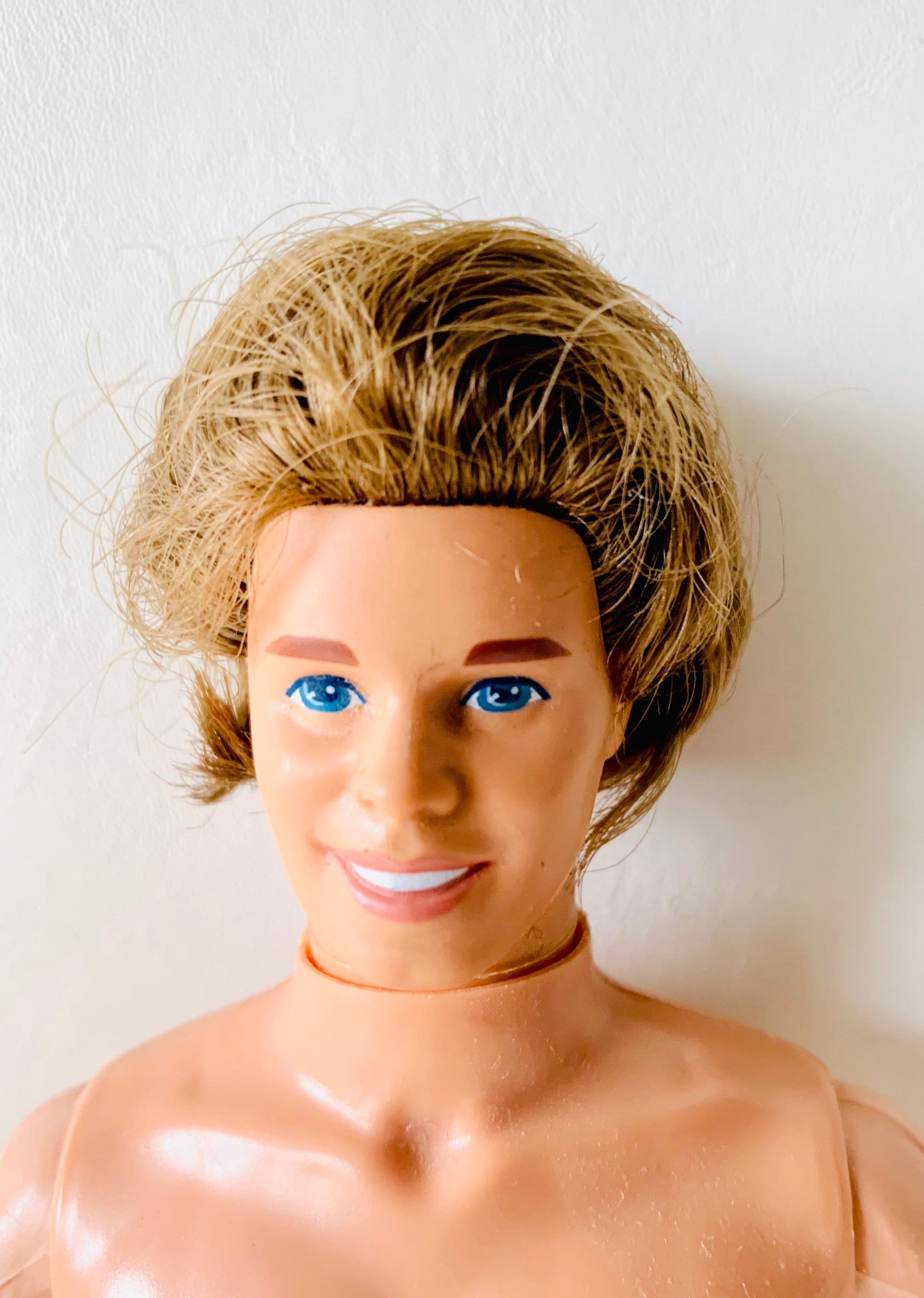 Vintage Ken Doll 90's Molded Hair ~Twist & Turn Body