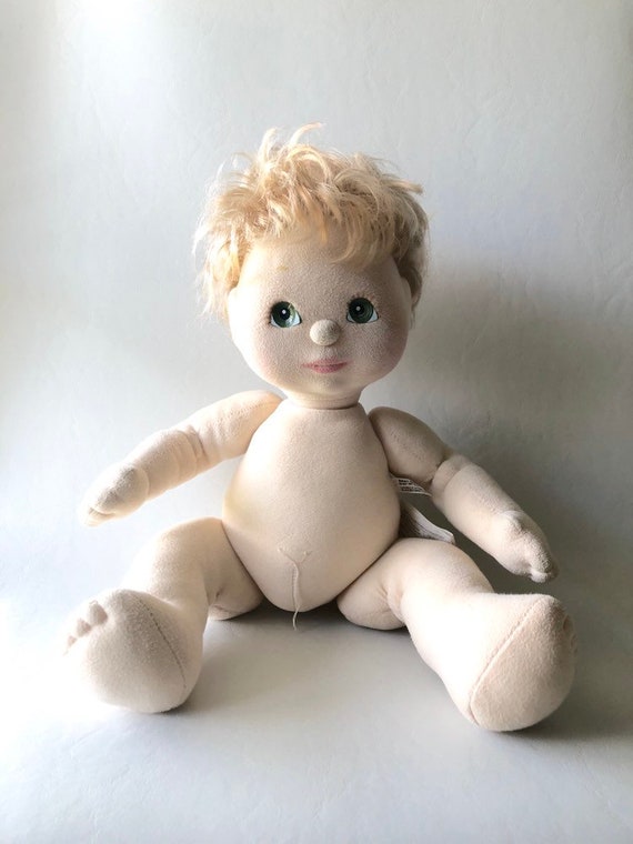 Vintage Mattel My Child Blonde Green Eyes Etsy