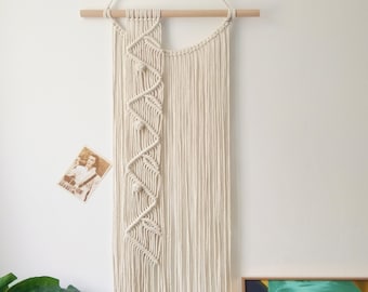 Macrame Wall Hanging, Handwoven Boho Wall Hangings, Cotton Handmade Wall Hanging, Perfect Home Decor for Apartment Bedroom Living Room