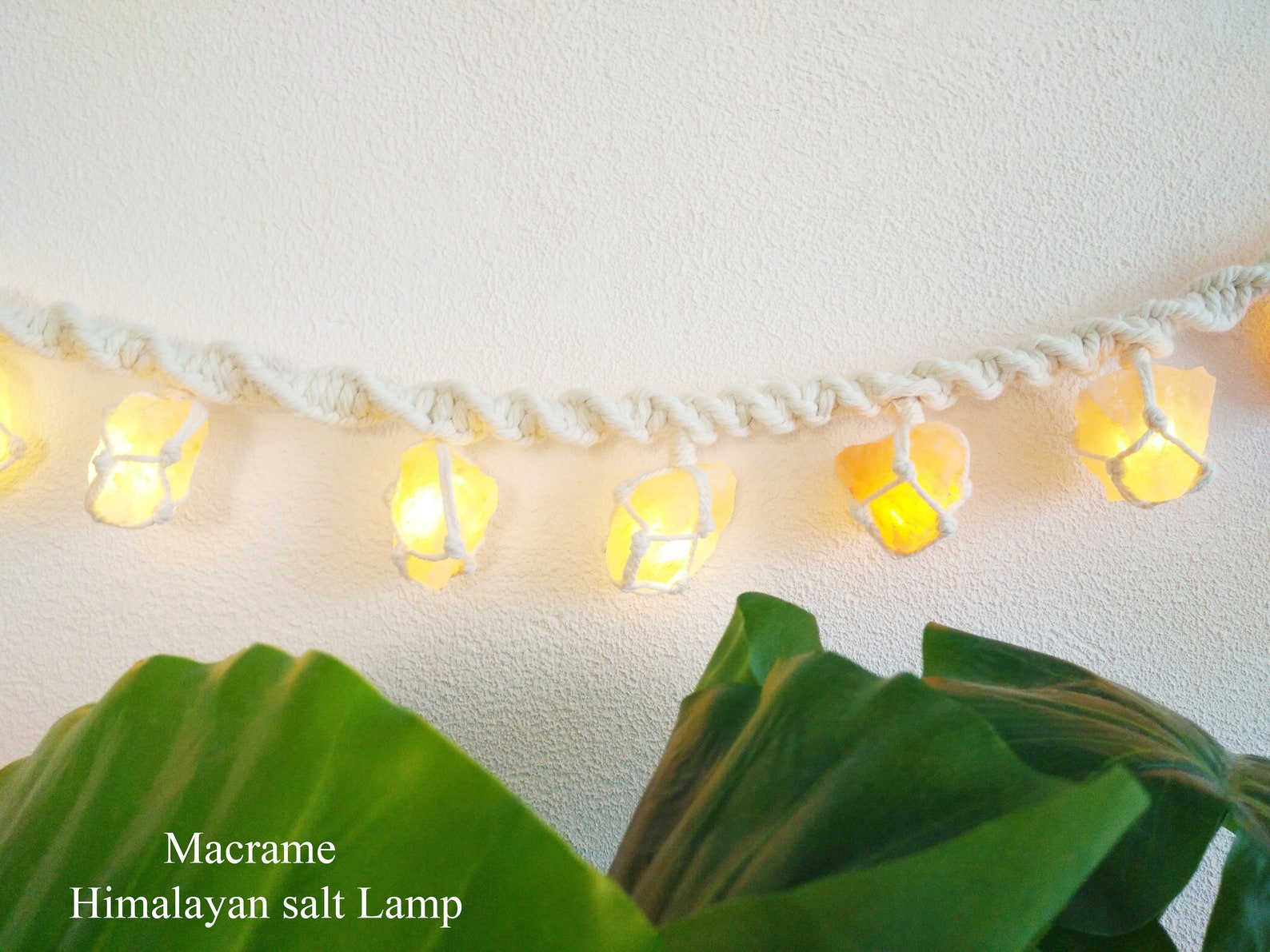 11. Himalayan Salt String Lights - Light Up Her Space