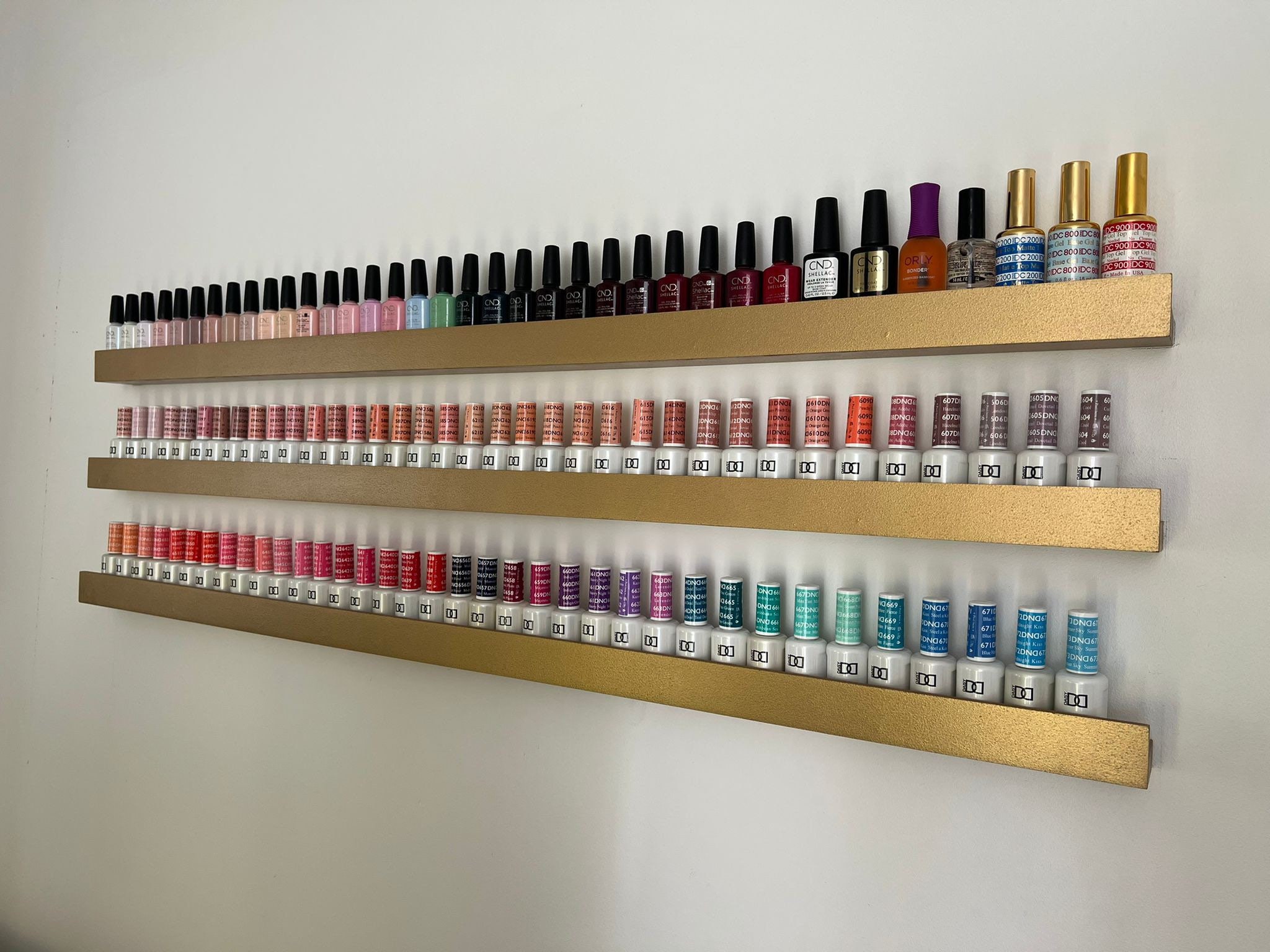 Nail Polish Rack, Nail Polish Display Stand Quickly And Conveniently By  Yourself Ail Polish And Other Things Organizing And Display For Salon For  Home - Walmart.ca