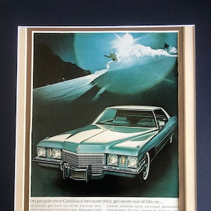 1970&#39;s Cadillac print advertisement