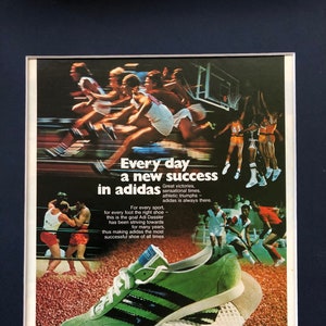 1970&#39;s Adidas Shoes Advertisement