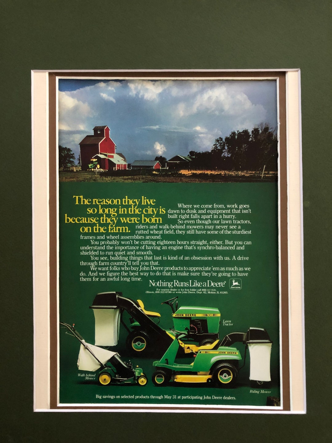 Does John Deere Have Special Advertising