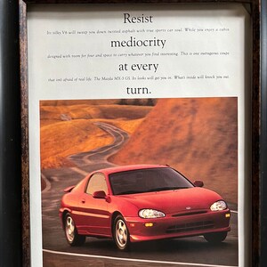 1990&#39;s Mazda  MX-3 Advertisement